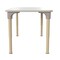 Flash Furniture 23.5 in W, 47 in L, 23 in H, Beechwood, Birch Plywood, Steel, Beech/White MK-ME088026-GG - alternate 10